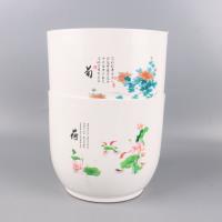 HC636白印花花盆